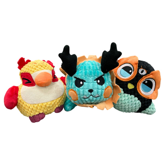 Durable Squeaky Plushie Chewing Toy